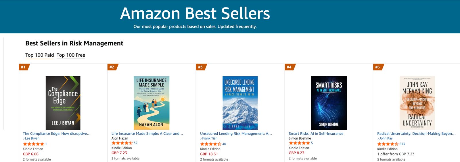 US #1 Best Seller